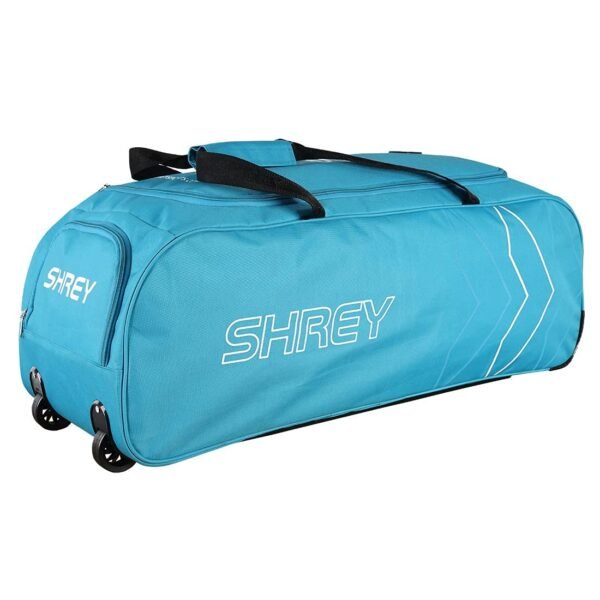 Shrey 1786 Kare Wheelie Kit Bag (Cyan)