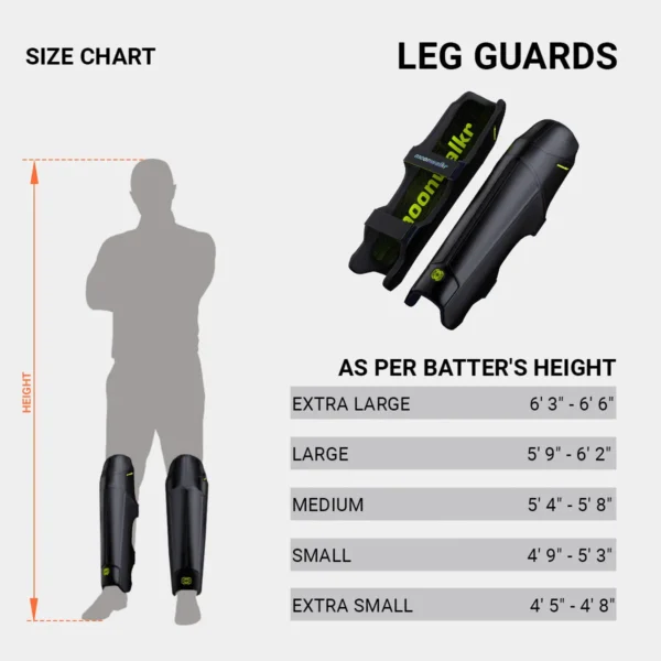 Moonwalkr Leg Guard 2.0 Black (adult)
