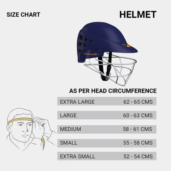 Moonwalkr Mind 2.0 Cricket Helmet (large/medium)