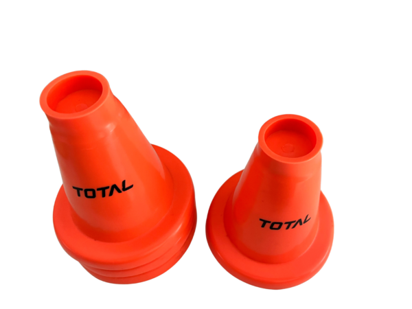 Total Batting Tee Cone | Cricket Training Tee (Orange/Yellow)