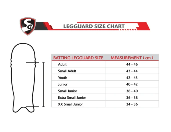 SG KLR Lite 2.0 Batting Leg Guards for Adults – KL Rahul Edition