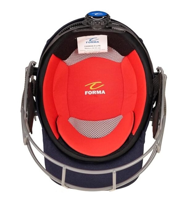 Forma Carbon X Lite MST Cricket Helmet – Ultra-Lightweight Carbon Shell with Adjustable Fit