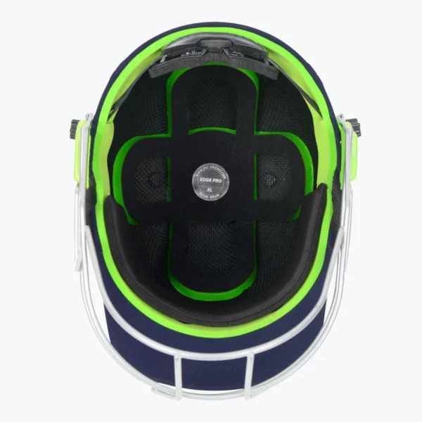 DSC Edge Pro Cricket Helmet | Lightweight Protection with Adjustable Steel Grill