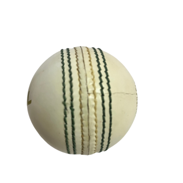TOTAL GRADE A ENGLISH LEATHER MCC CONFORMED 5.5 OZ BALL - WHITE