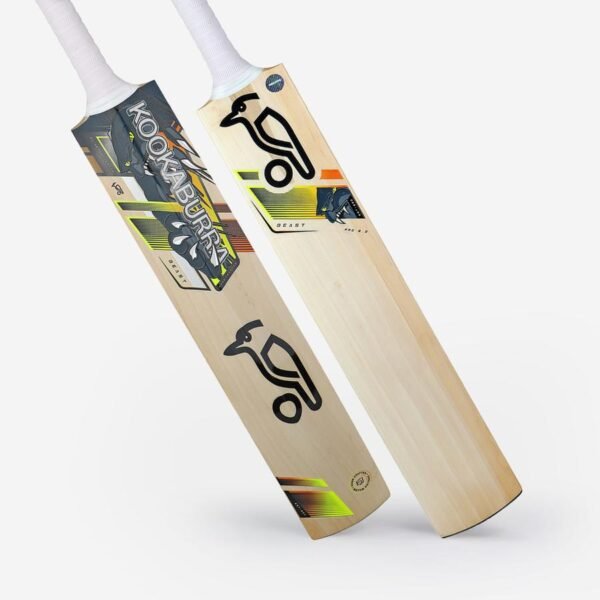 Kookaburra Beast Pro 2.0 English Willow Cricket Bat – Grade 3 Power Bat with Low Profile