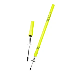 SM Plastic Single Target Spring Stump | High-Quality Portable Cricket Stump for All Ages