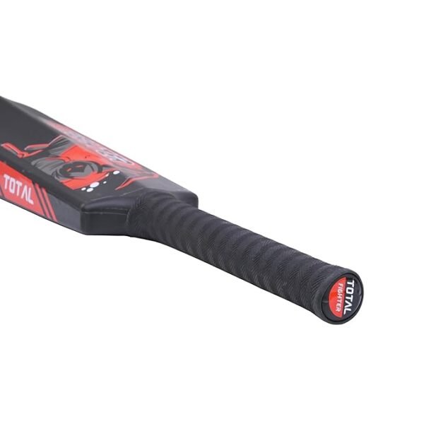 Total Fighter PVC Cricket Bat | Durable Plastic Bat for Tennis Ball & Gully Cricket | Black